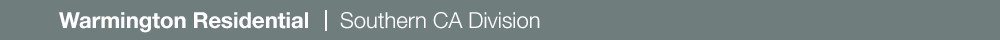 Warmington Residential | Southern CA Division