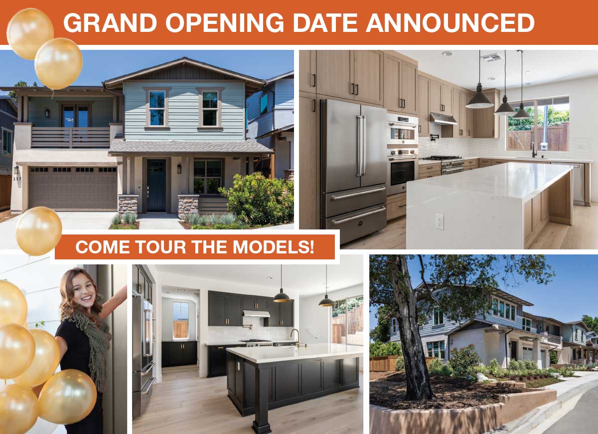 GRAND OPENING DATE ANNOUNCED! COME TOUR THE MODELS!